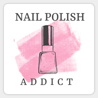 Nail Polish Addict Sticker